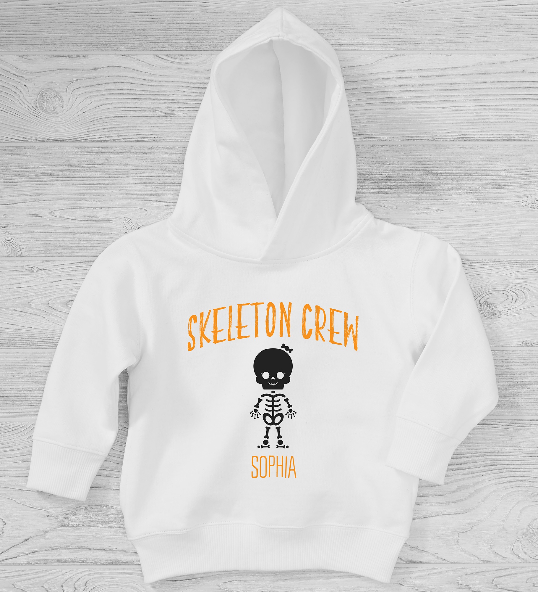 Skeleton Family Personalized Halloween Kids Sweatshirts